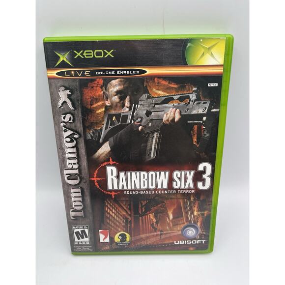 Tom Clancy's Rainbow Six 3 (Microsoft Xbox, 2003)- Complete and Tested - Picture 1 of 7